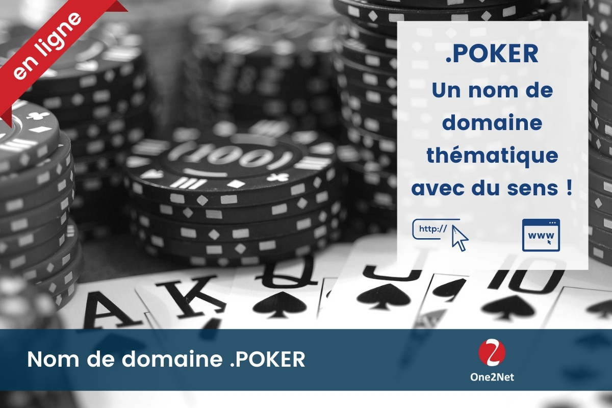 Nom de domaine .POKER - One2Net