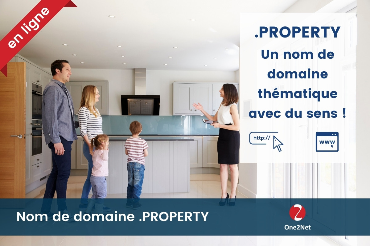 Nom de domaine .PROPERTY - One2Net