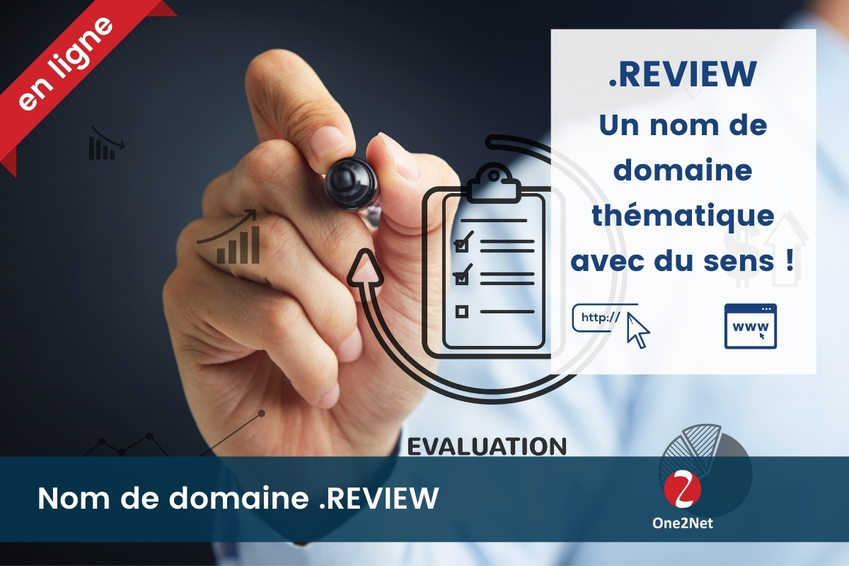 Nom de domaine .REVIEW - One2Net