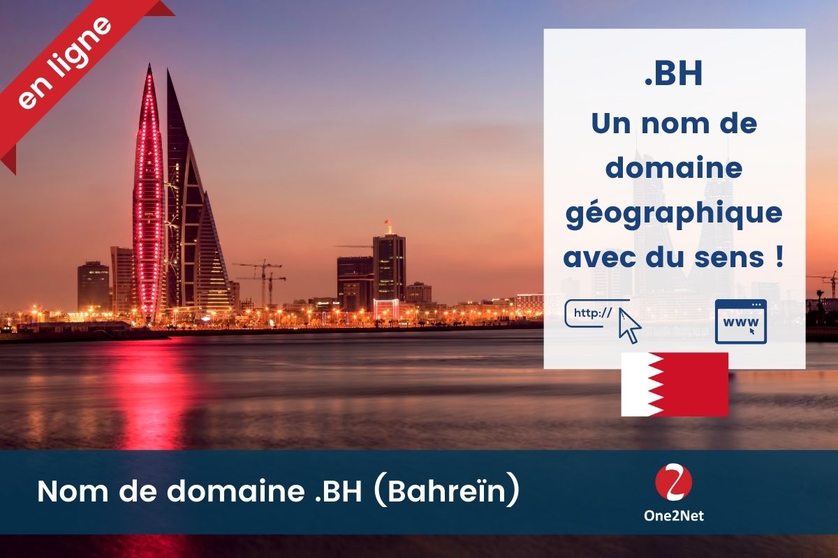 Nom de domaine .BH (Royaume de Bahreïn) - One2Net 