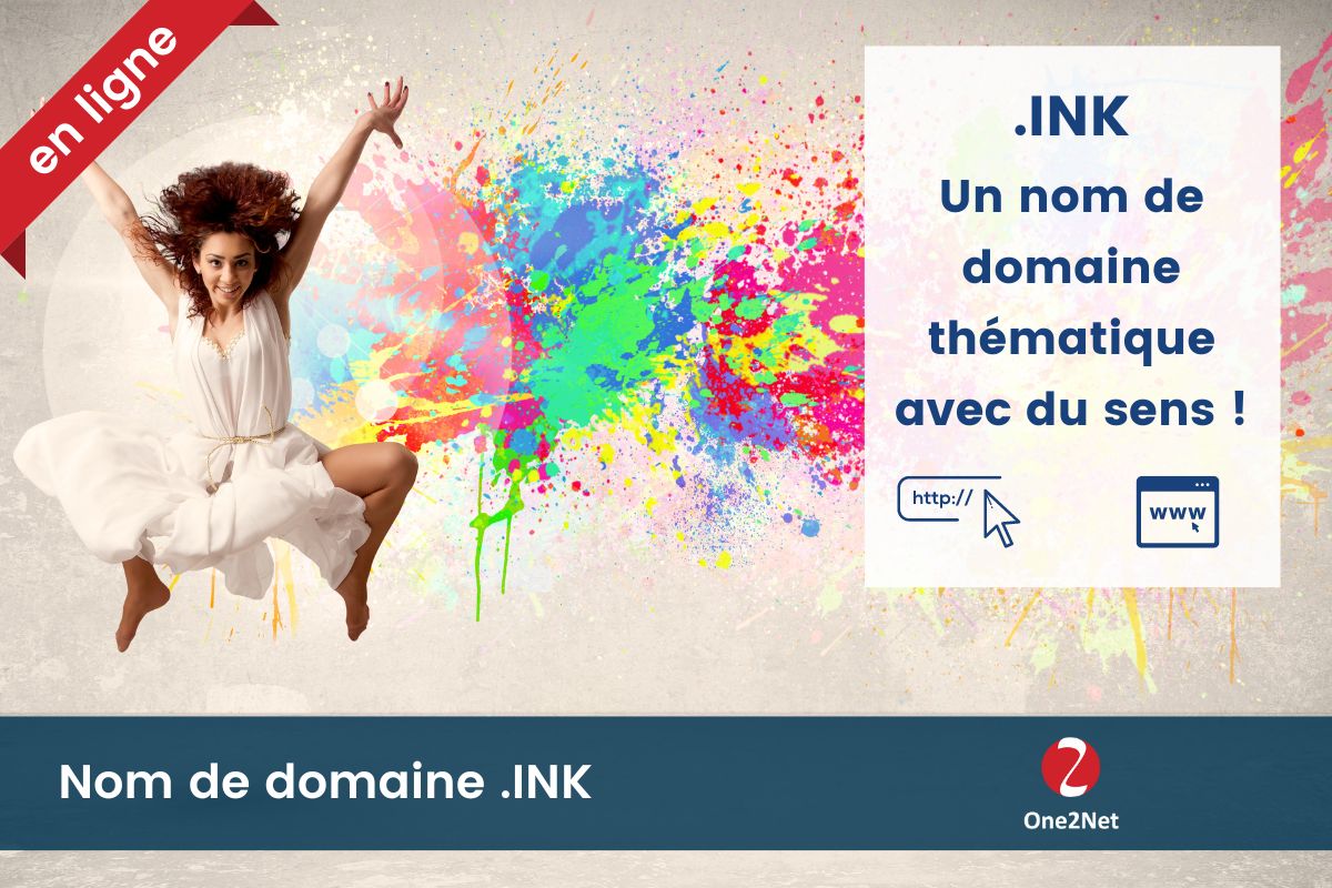 Nom de domaine .INK - One2Net