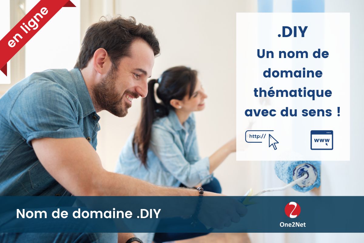 Nom de domaine .DIY - One2Net