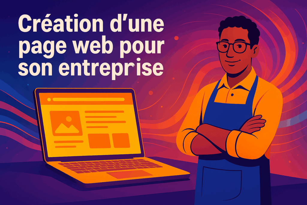 Création de la page web de votre entreprise